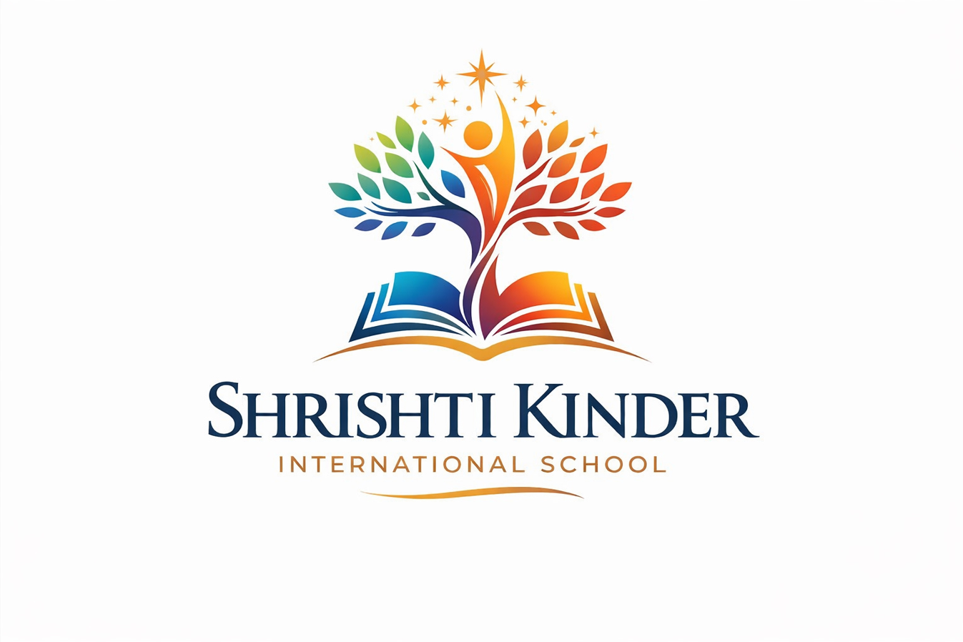 Shrishti Kinder International School Logo